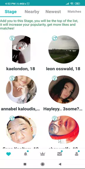Teen Date -US Teen Dating App for single teenagers স্ক্রিনশট 0