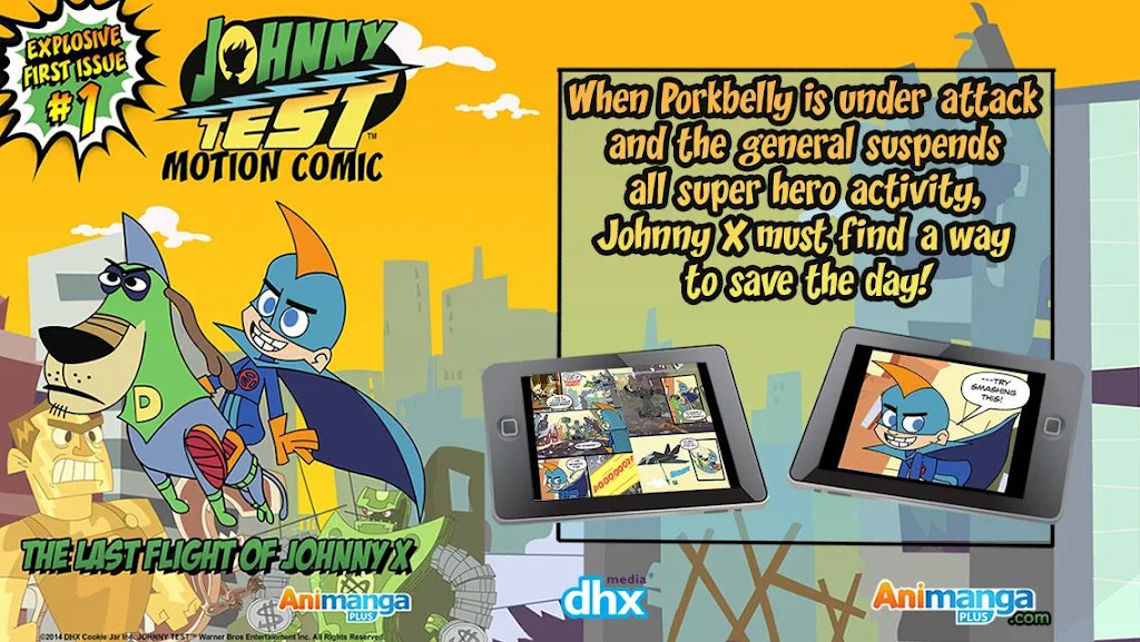Schermata Johnny Test: Johnny X 0