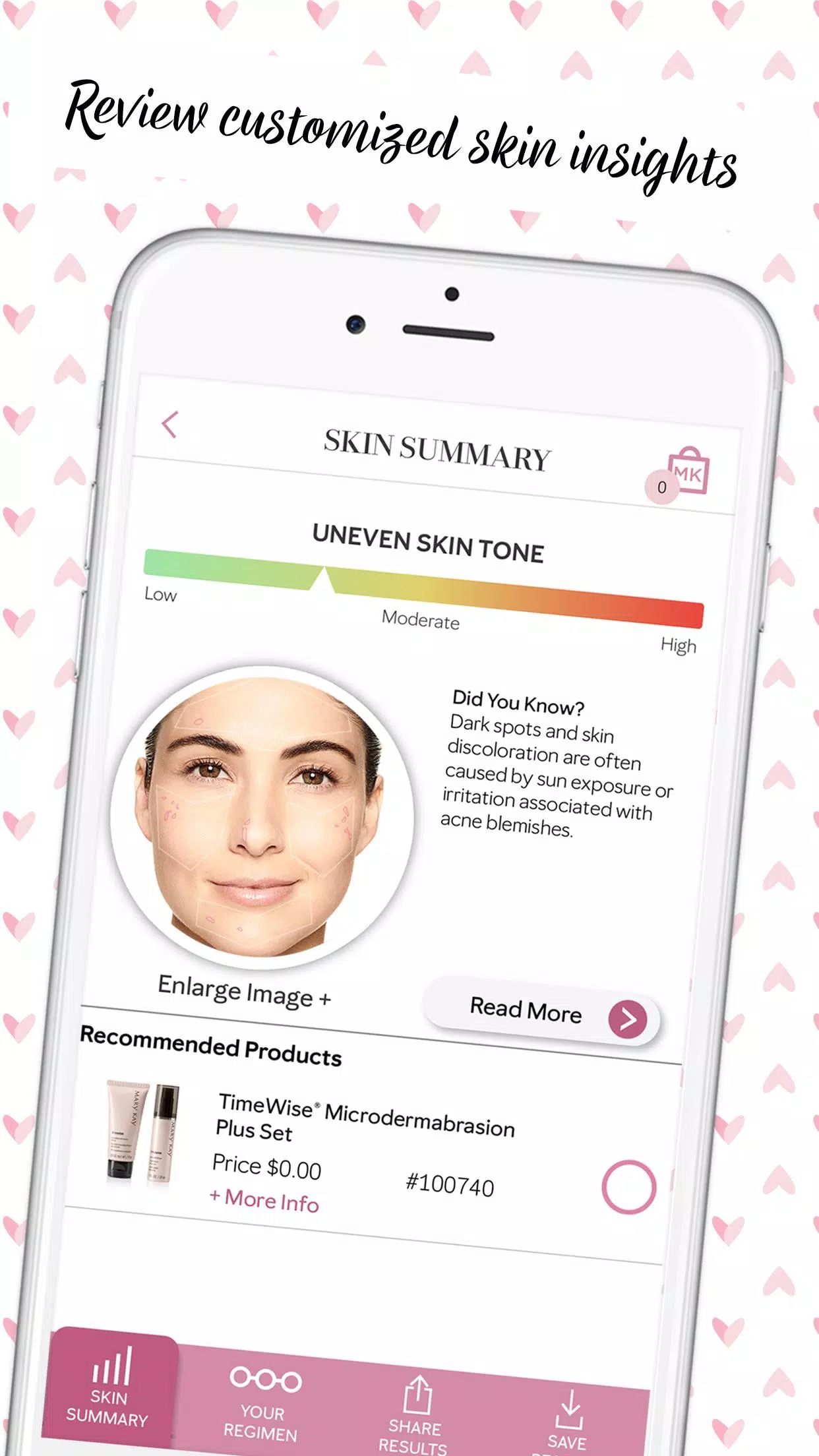 Mary Kay® Skin Analyzer Скриншот 1