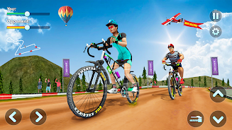 BMX Cycle Race - Bicycle Stunt Screenshot 2