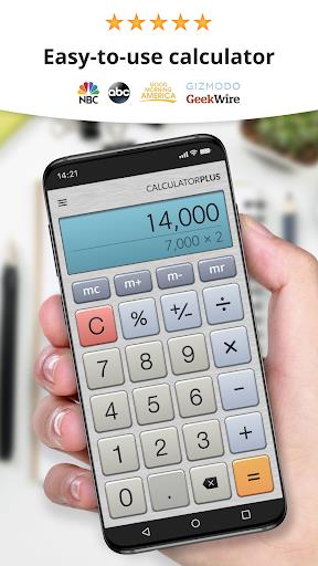 Calculator Plus with History (MOD) Ekran Görüntüsü 1