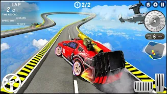 Impossible GT Racing Car Stunt Screenshot 1