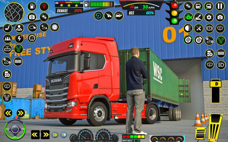 Cargo Truck Driving Game 2024 Screenshot 0