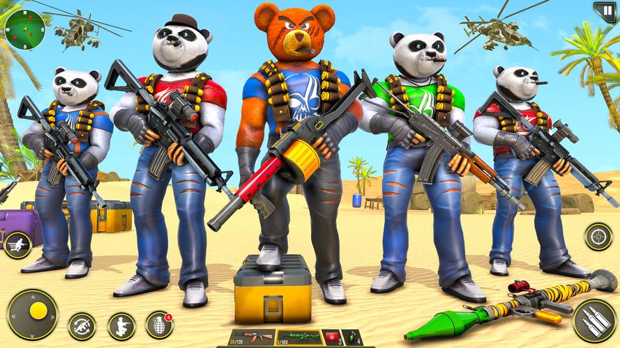 Teddy Bear Gun Shooting Game Screenshot 0