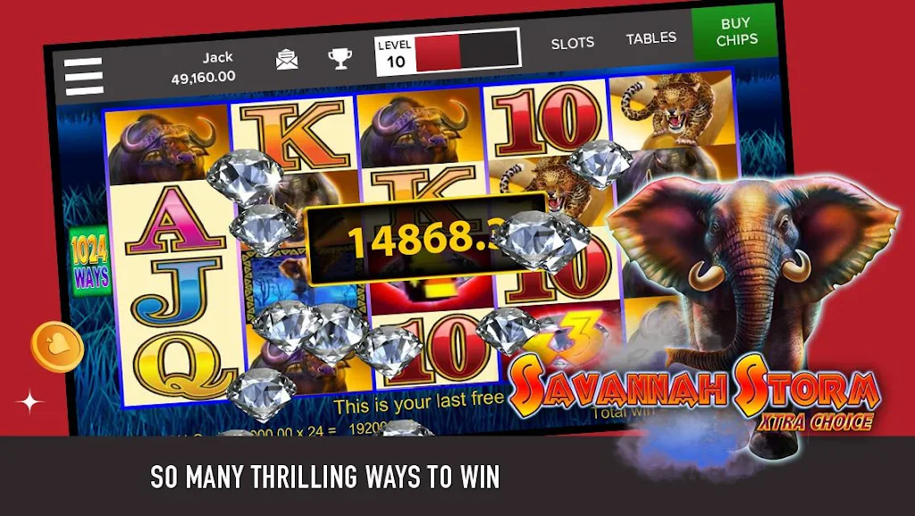 PlayJACK Slots Captura de tela 2