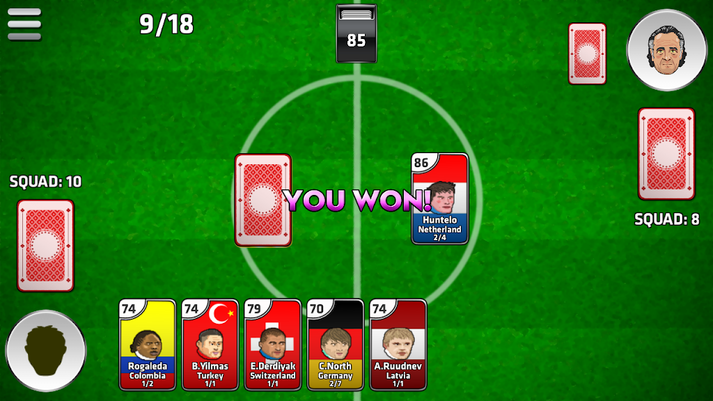 Head Soccer Cards Captura de tela 1