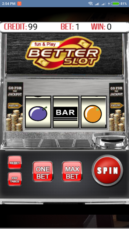Better Slot ภาพหน้าจอ 1