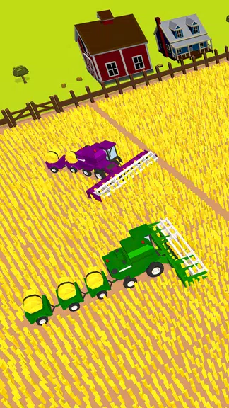 Schermata Harvest.io – 3D Farming Arcade 0