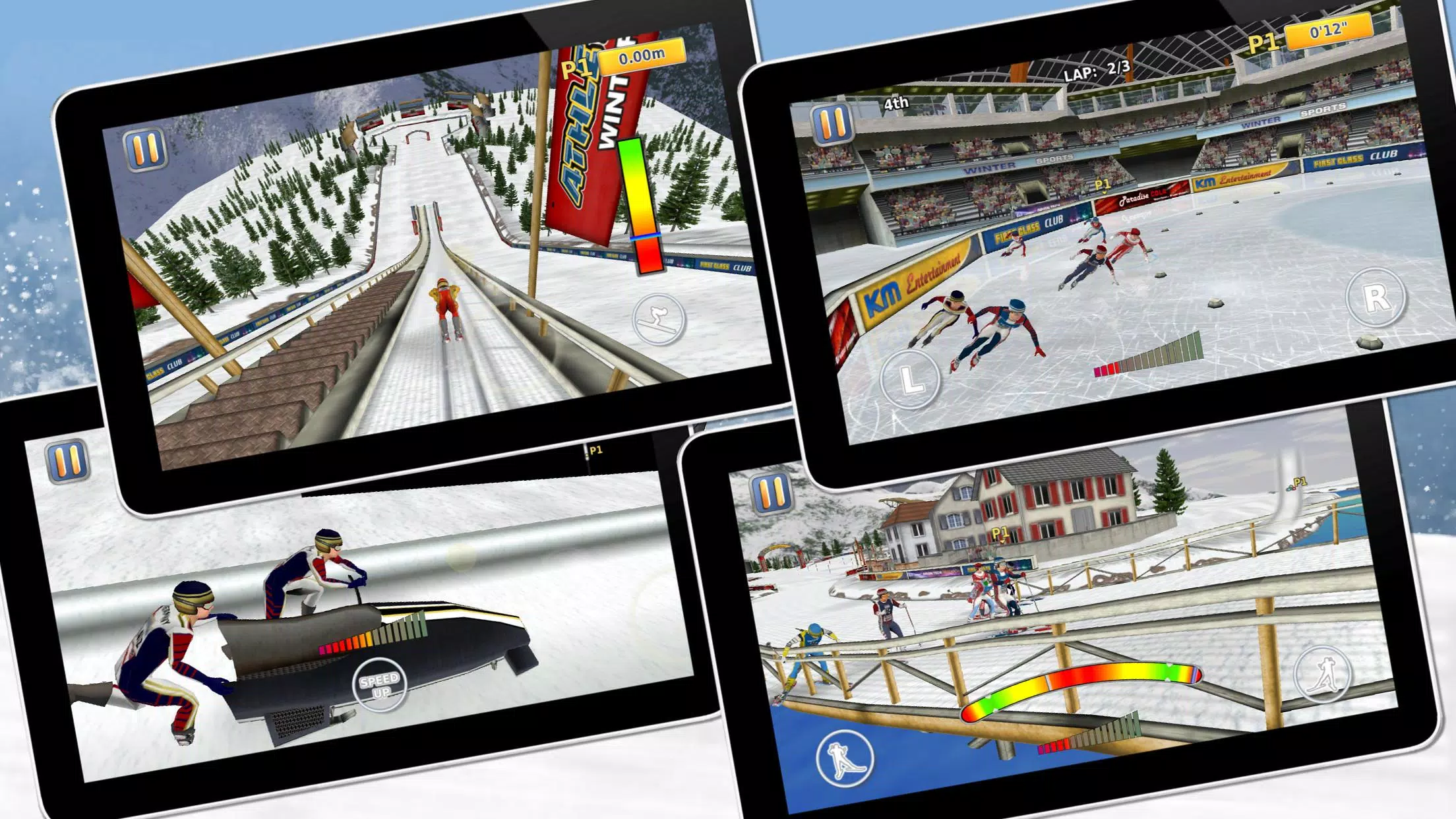 Athletics 2: Winter Sports Zrzut ekranu 1