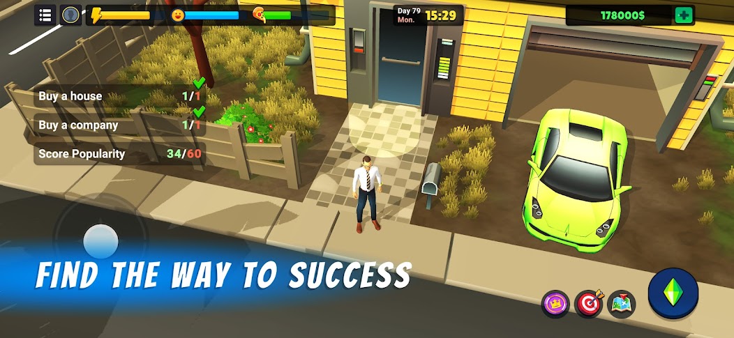 L.A. Story - Life Simulator Ảnh chụp màn hình 2