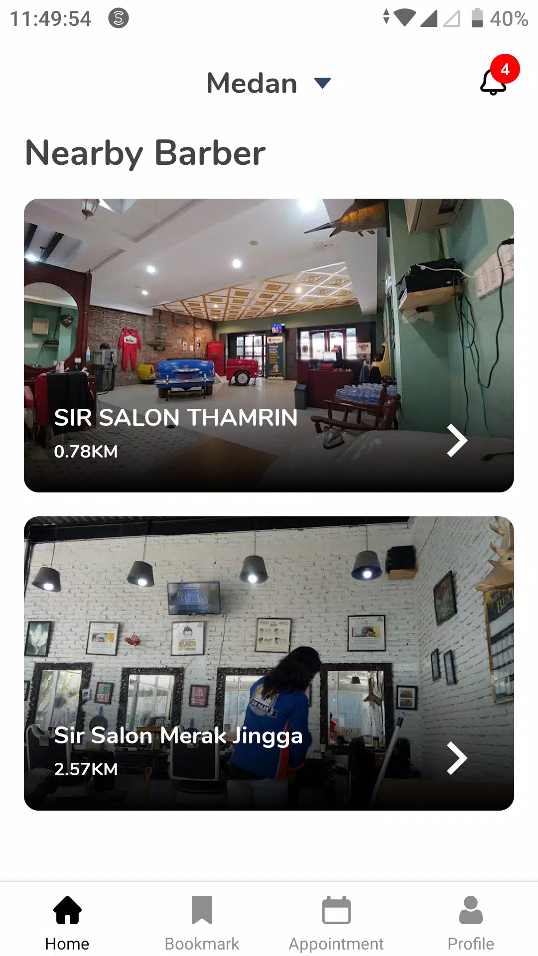 Sir Salon Tangkapan skrin 0