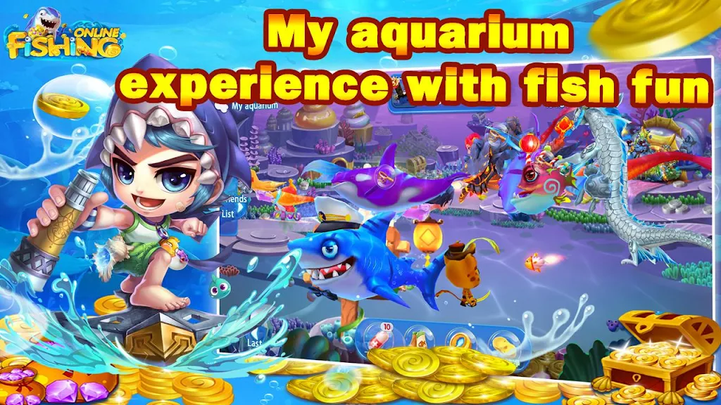 Fishing Online: Classic fish machine, free game Captura de tela 0