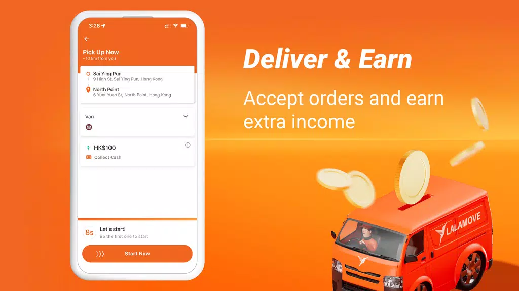 Lalamove Driver - Drive & Earn Ảnh chụp màn hình 2