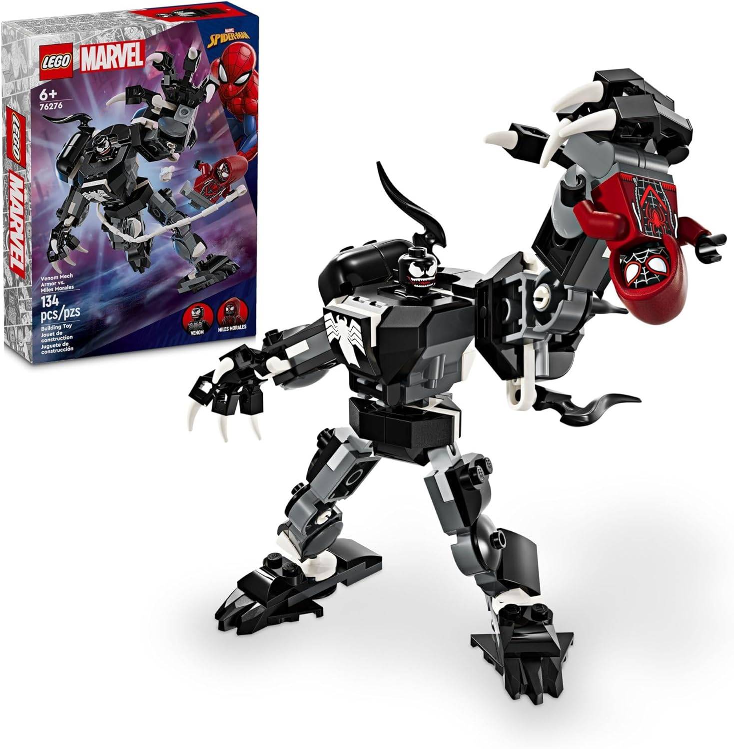 Lego Spider-Man Venom Mech Armor ve Miles Morales