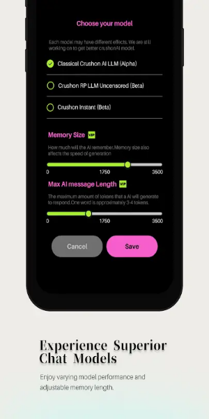 Crushon AI Mod 스크린샷 1