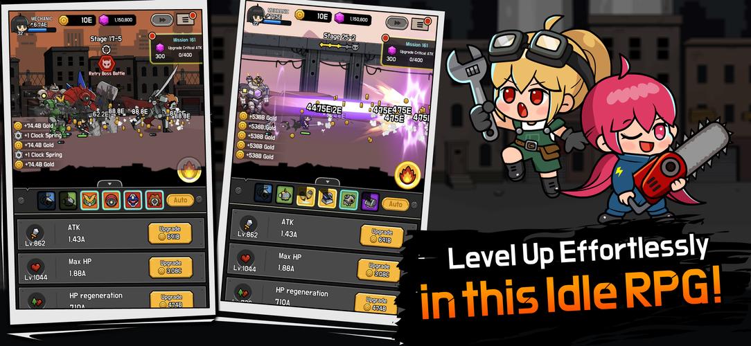 Mechanic Legends : Idle RPG應用截圖第1張