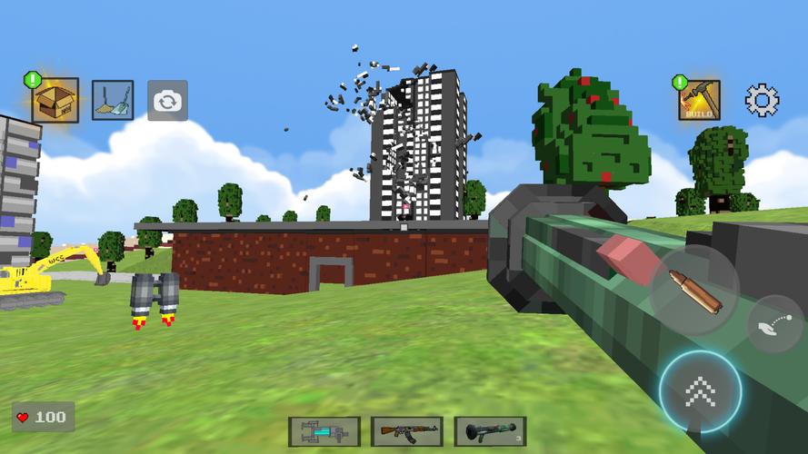 Nextbots in Playground: Pixel Zrzut ekranu 1