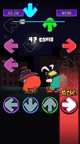 Full Mod Rap Battle Night Tangkapan skrin 1