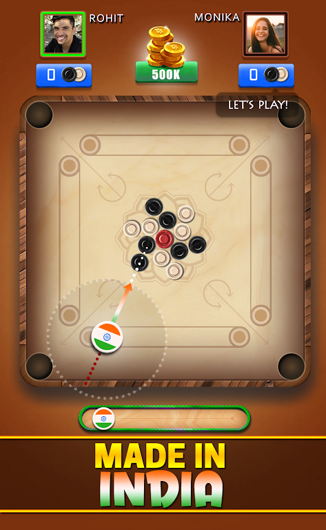 Carrom Master: Board Disc Pool Captura de pantalla 2