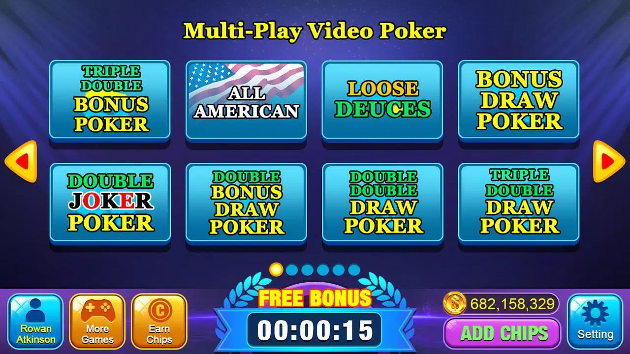 Video Poker Games - Multi Hand स्क्रीनशॉट 1