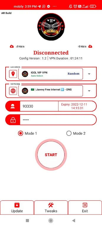 IGOL VIP - VPN Capture d'écran 2