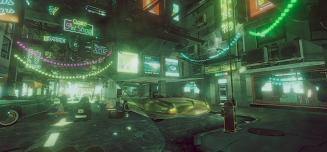 VR Cyberpunk City Zrzut ekranu 3