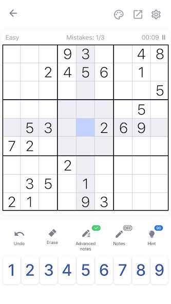 Sudoku - Classic Sudoku Puzzle Mod Ekran Görüntüsü 3