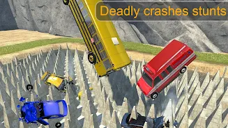 Beam Drive Crash Death Stair C Zrzut ekranu 1