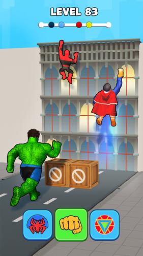 Superhero Transform Shift Game Скриншот 3