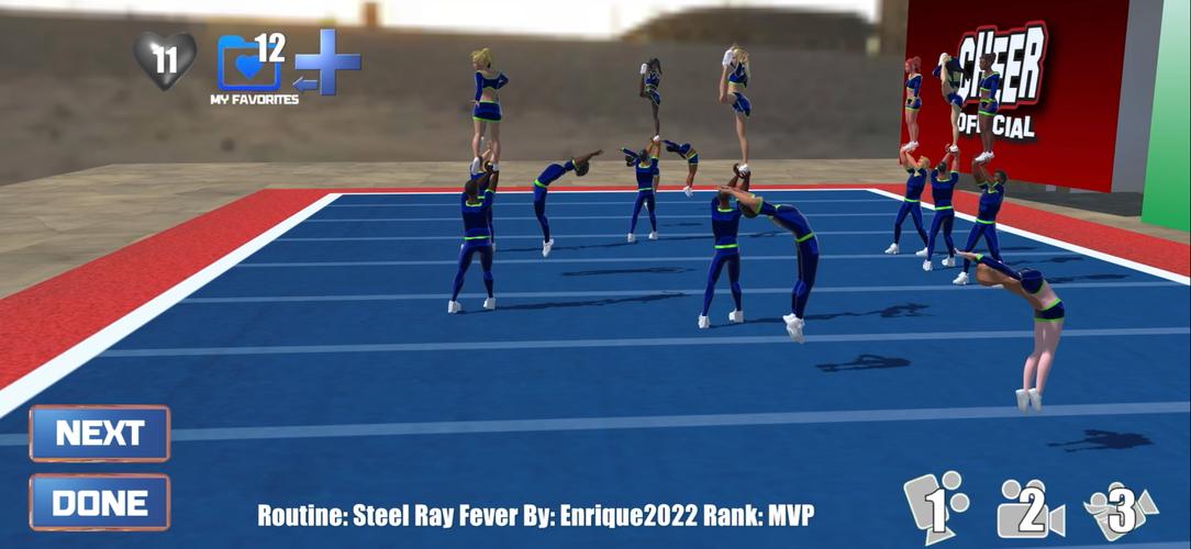 CHEER Official 3D Captura de pantalla 0
