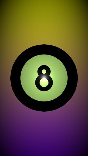 Magic 8 Ball Live Wallpaper 3D স্ক্রিনশট 3