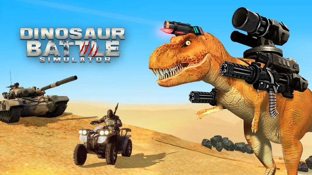 Dinosaur Battle Simulator 스크린샷 0
