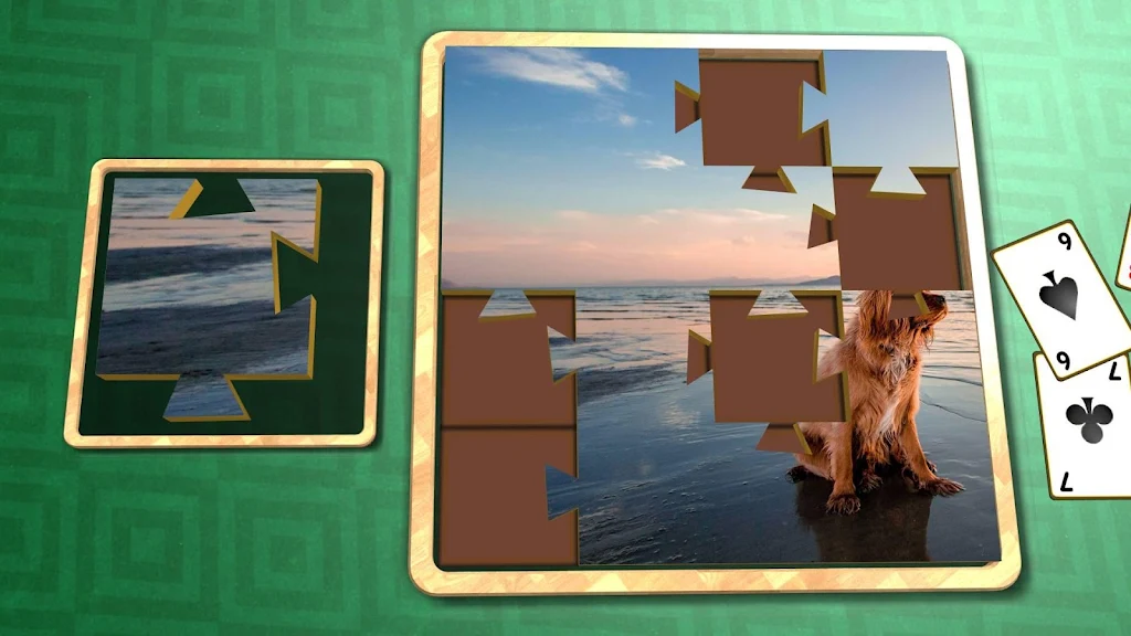 Jigsaw Solitaire - Dogs Zrzut ekranu 1