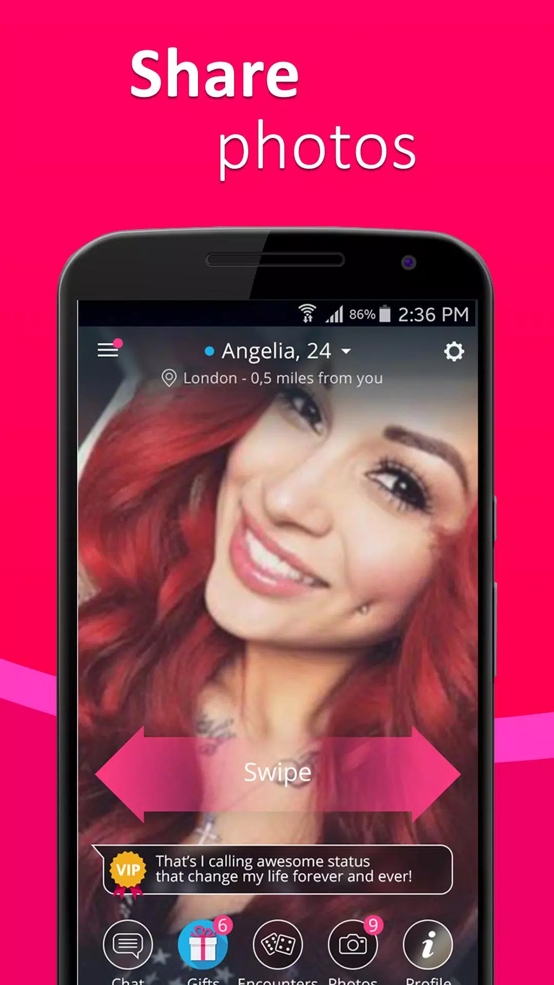 Meet4U - Chat, Love, Singles! スクリーンショット 1