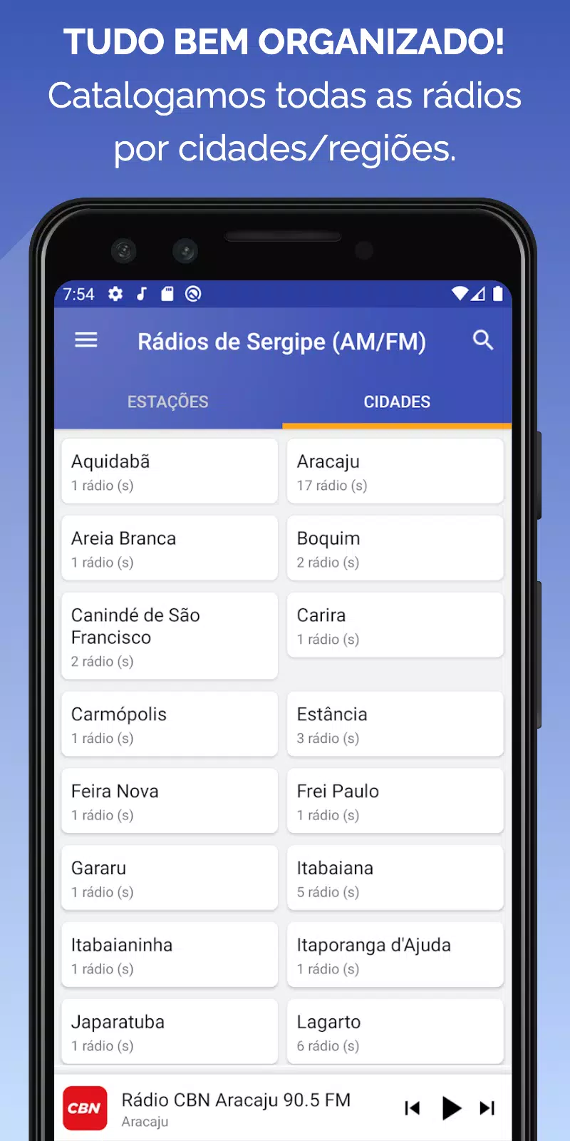 Rádios de Sergipe (AM/FM)應用截圖第1張