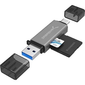 Кард-ридер Sabrent USB 3.0 OTG с двумя портами