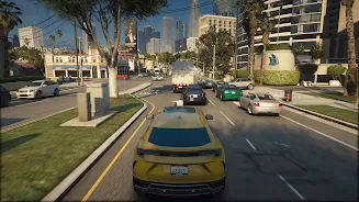 Super Car Driving Racing Game Screenshot 1