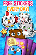 My Boo Album - Virtual Pet Sticker Book Screenshot 1