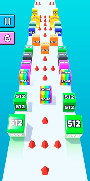Jelly Run 2048 Capture d'écran 0