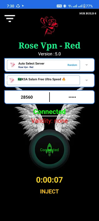 Rose Vpn - RD Captura de pantalla 0