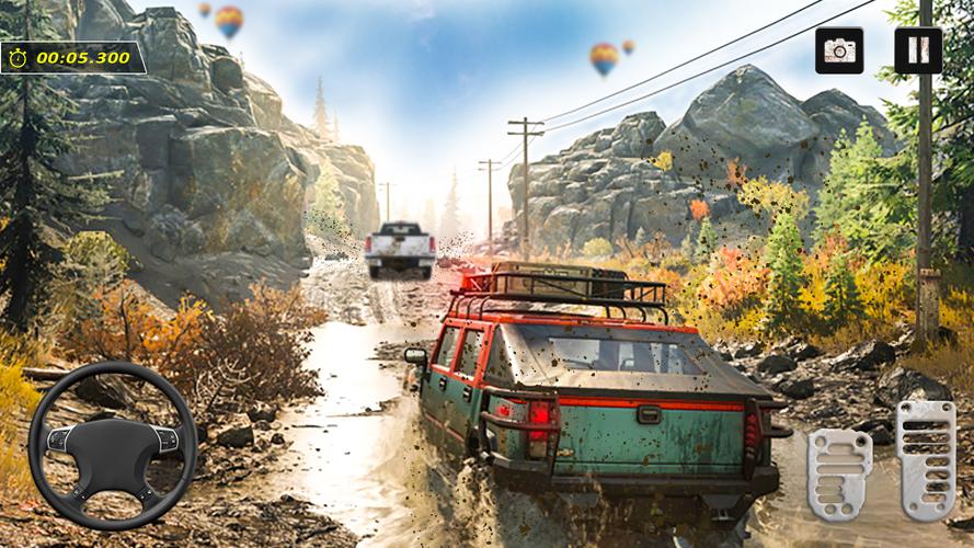 Mud Race Offroad Mudding Games應用截圖第2張