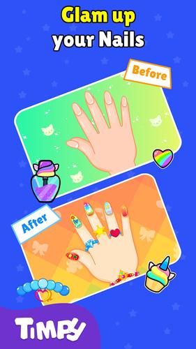 Nail Salon Games Acrylic Nails Tangkapan skrin 3