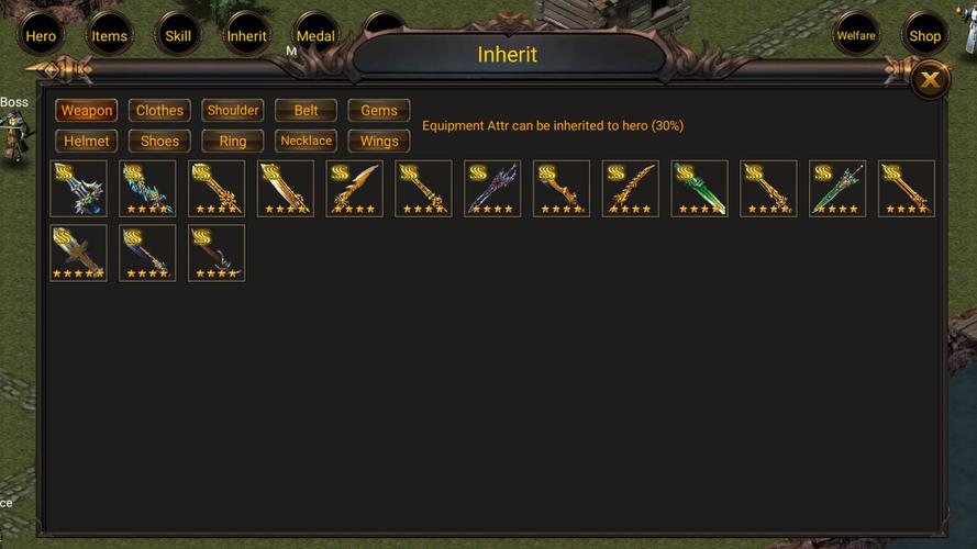 Sword Legend Schermafbeelding 3