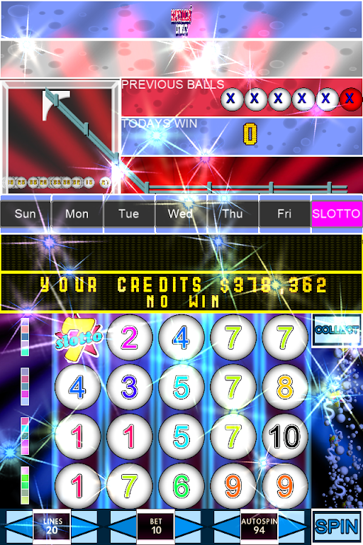Schermata Slotto Balls™ Lottery Fruit Machine 0