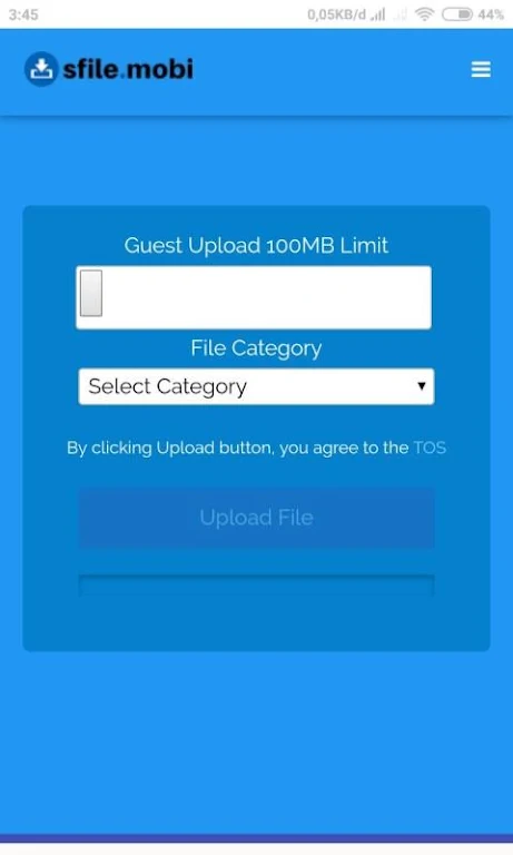 Sfile Mobi - Monetizing Your File स्क्रीनशॉट 1