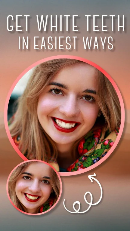 Teeth Whitener Photo Effects 스크린샷 1