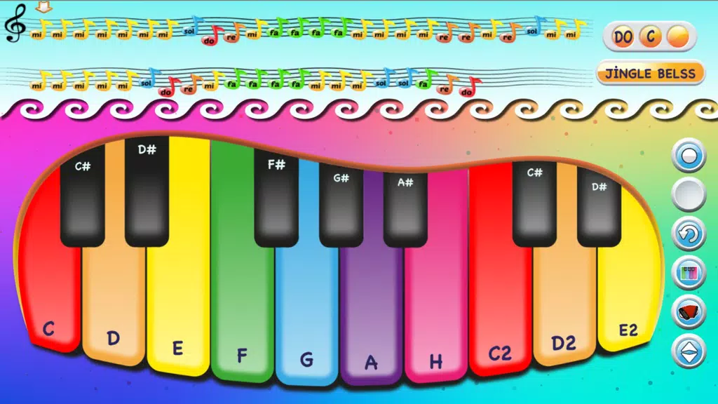 Colorful Piano Ekran Görüntüsü 2