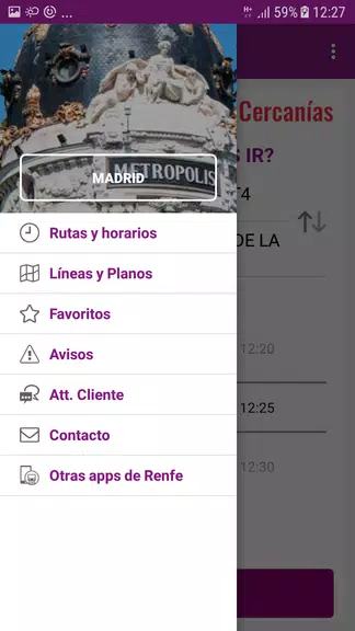 Schermata Renfe Cercanias 1