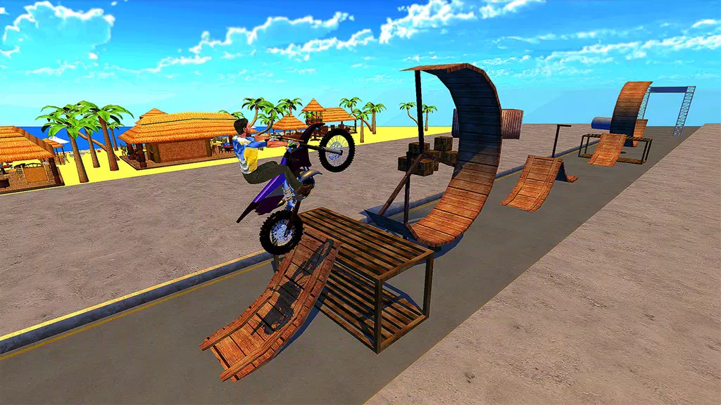 Racing Bike Stunts & Ramp Riding ภาพหน้าจอ 0