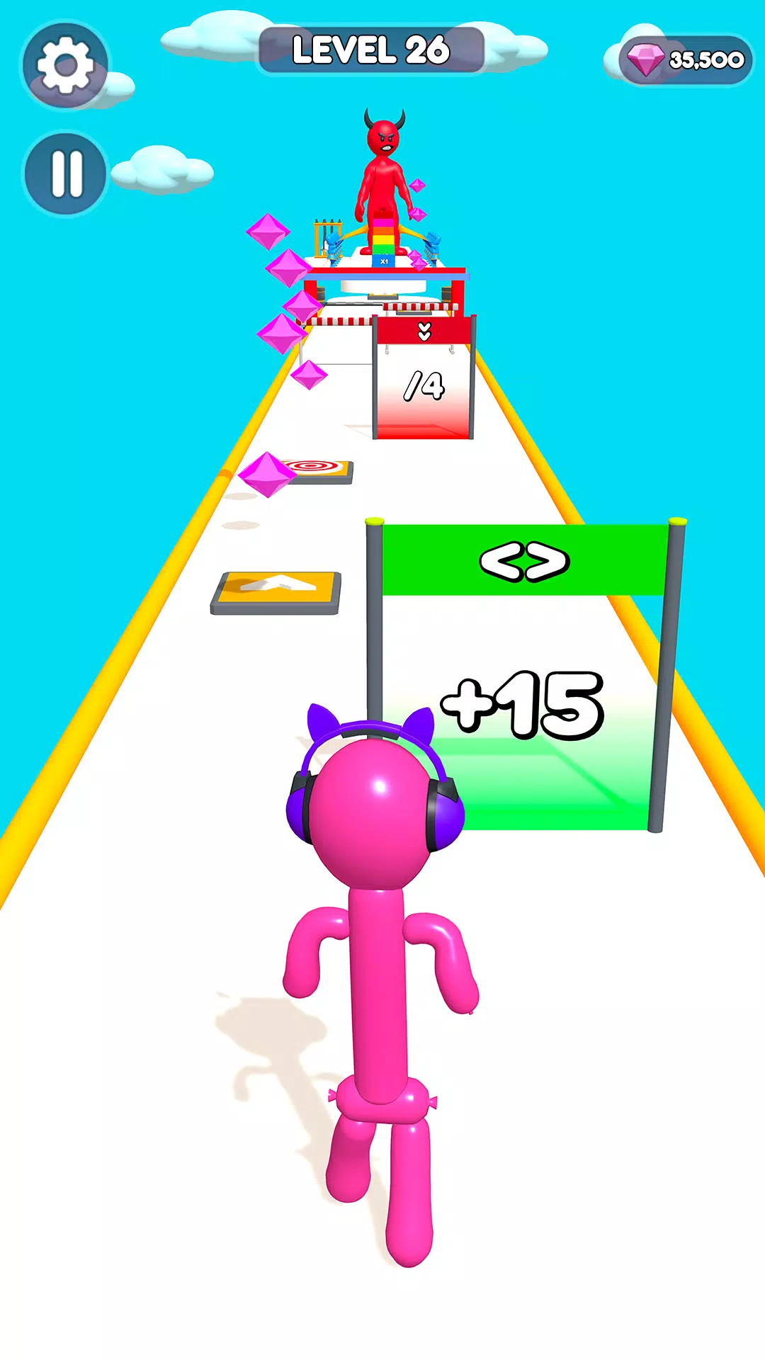 Screw-Man Rush 3D應用截圖第0張